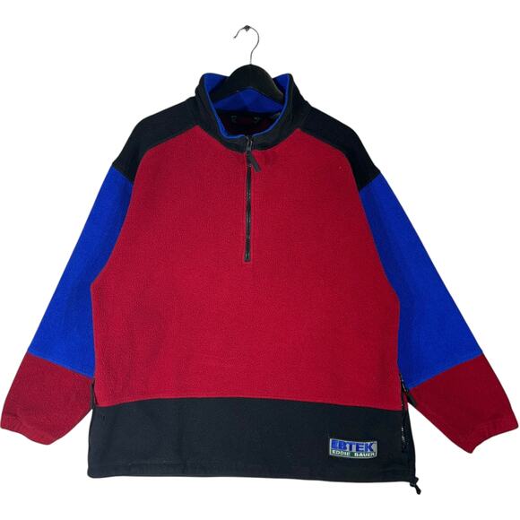 EBTEK 1/4 Zip Color Block Fleece - Picture 1 of 7